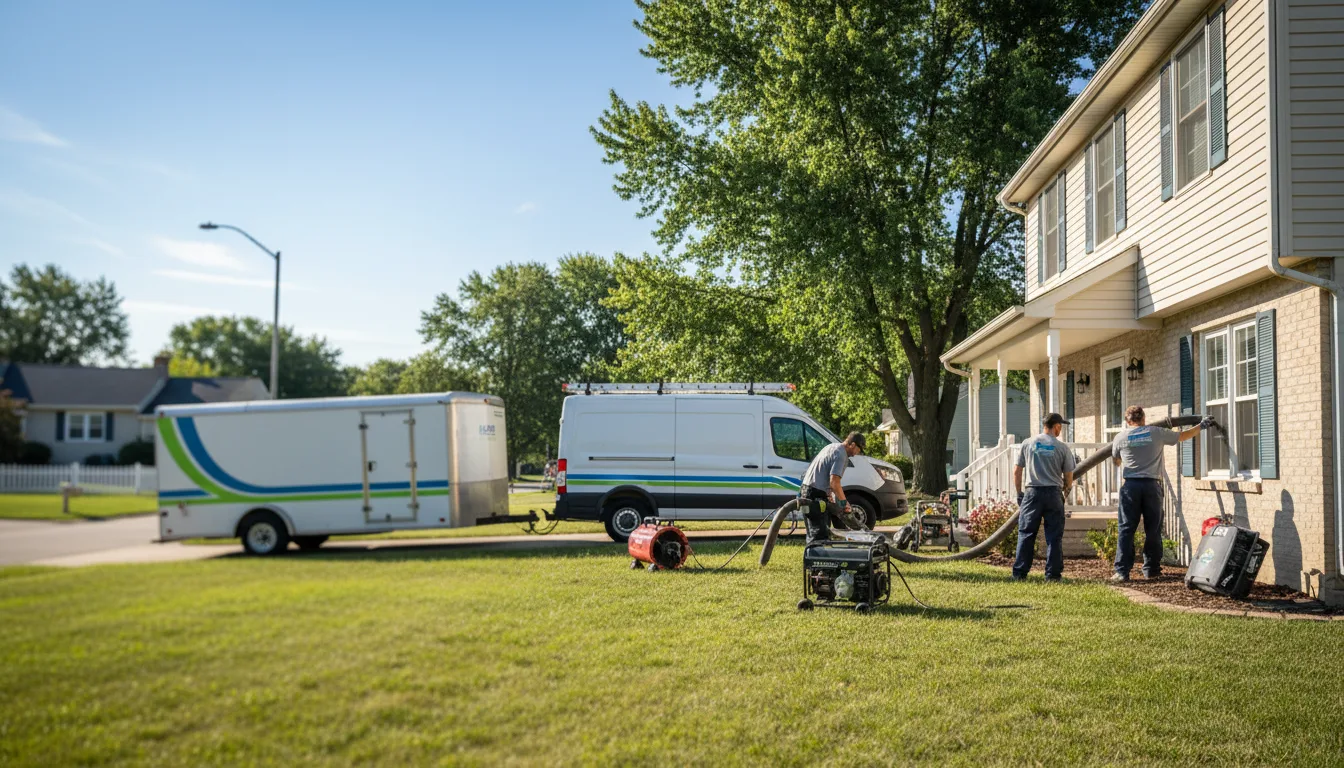 Flooded Basement Restoration And Cleanup With Repair in Franklinville, NY near me